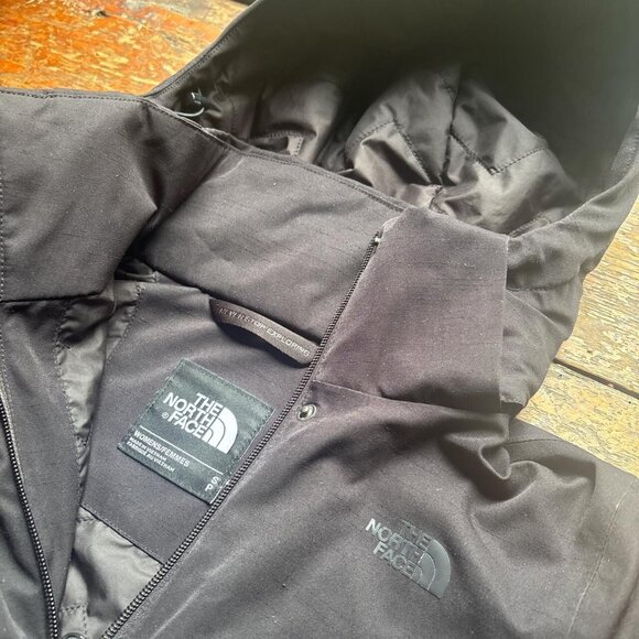 The North Face Ancha Insulated Parka Womens S Black Dryvent Waterproof - Picture 6 of 8